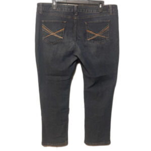 Natural Reflections Classic Straight-Leg Jeans for Ladies - Medium Wash 14P